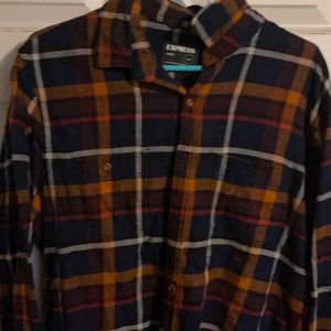 Express large flannel multicolor.